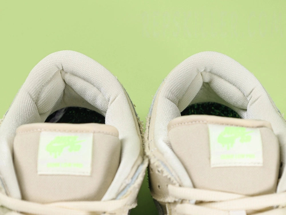 SB Dunk Low Off-White/Volt-Light Green 'Mummy' 2021