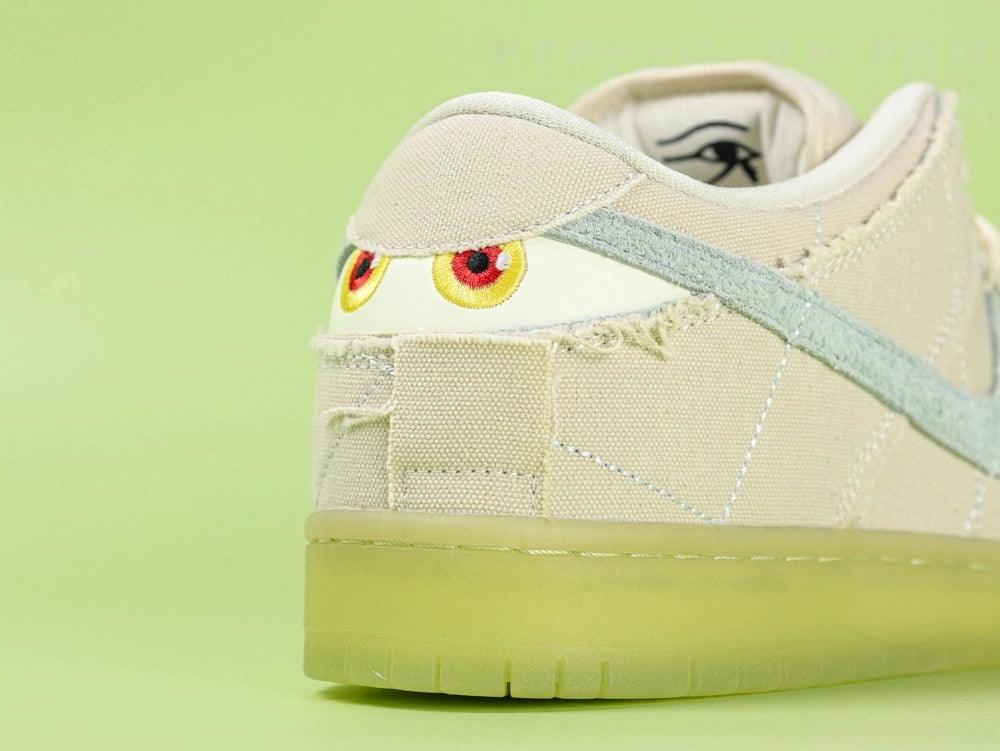 SB Dunk Low Off-White/Volt-Light Green 'Mummy' 2021