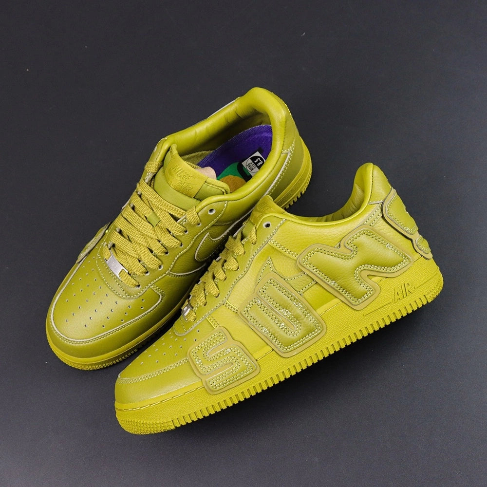 Nike x CPFM Air Force 1 Low Premium Moss - full moss green outsole bottom