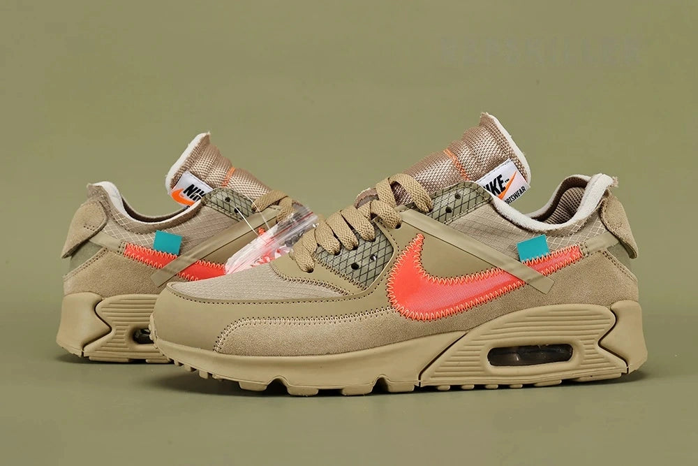 Off-White x Air Max 90 Desert Ore - Detail 3