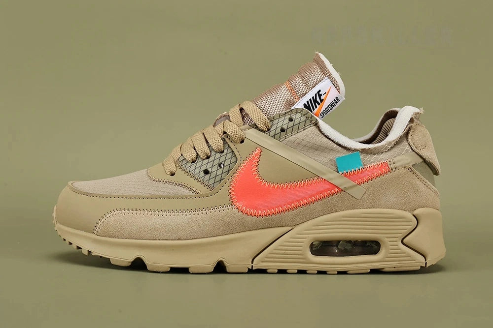 Off-White x Air Max 90 Desert Ore - Detail 4