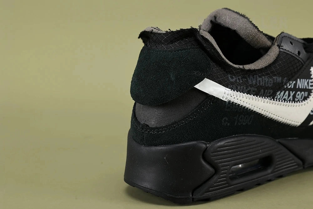 Off-White x Air Max 90 'Black'