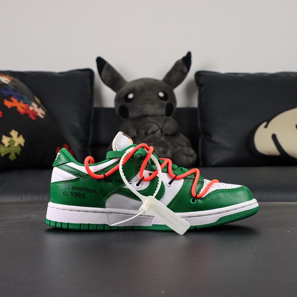Off-White x Dunk Low 'Pine Green'