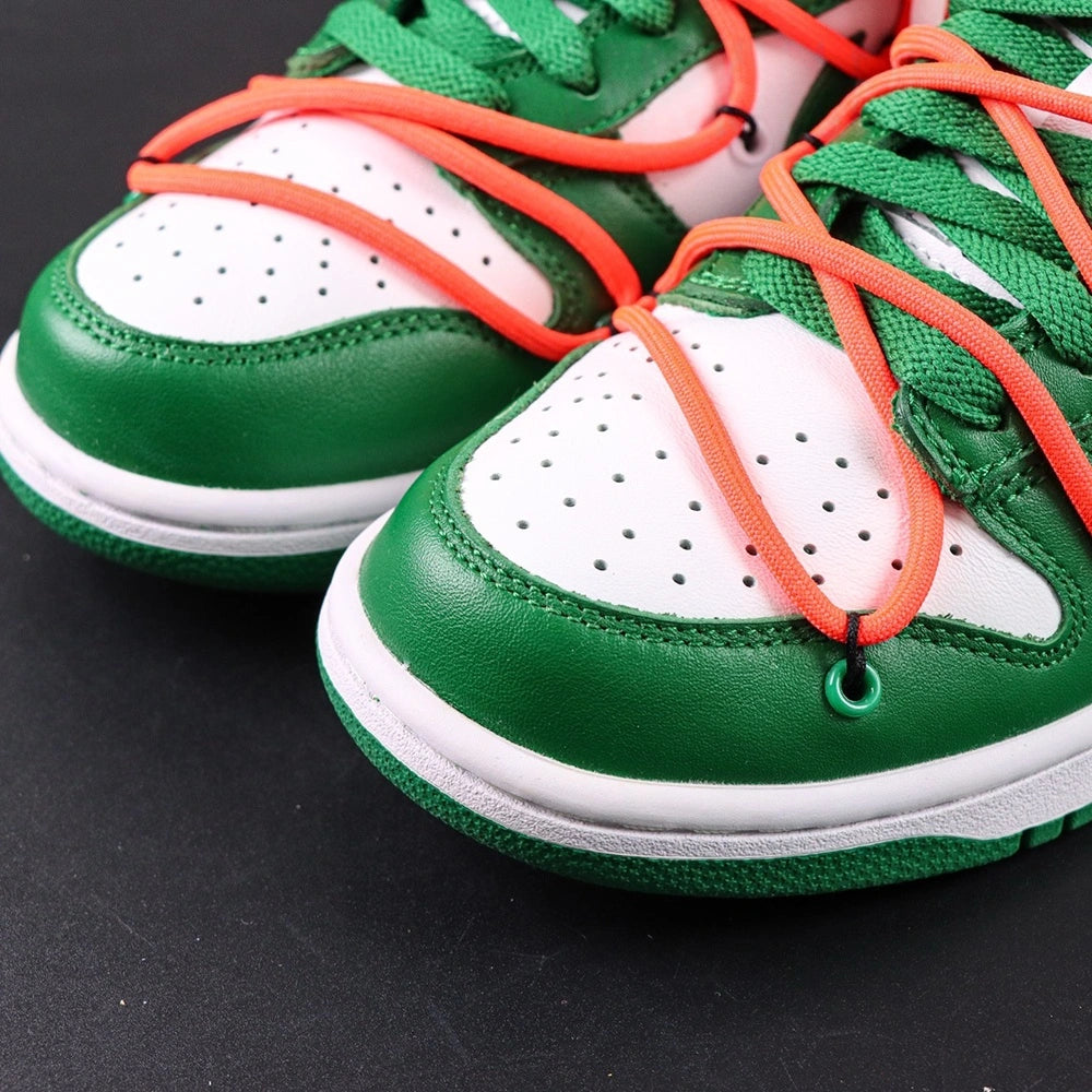 Off-White x Dunk Low 'Pine Green'