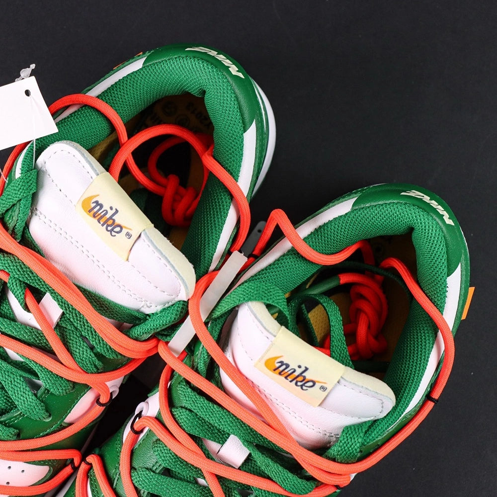 Off-White x Dunk Low 'Pine Green'