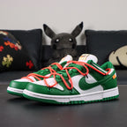 Off-White x Dunk Low 'Pine Green'