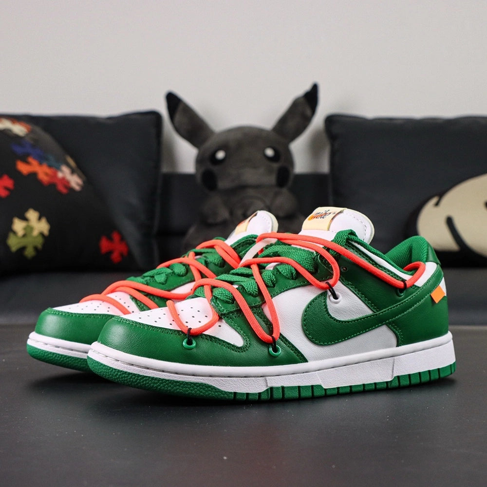 Off-White x Dunk Low 'Pine Green'
