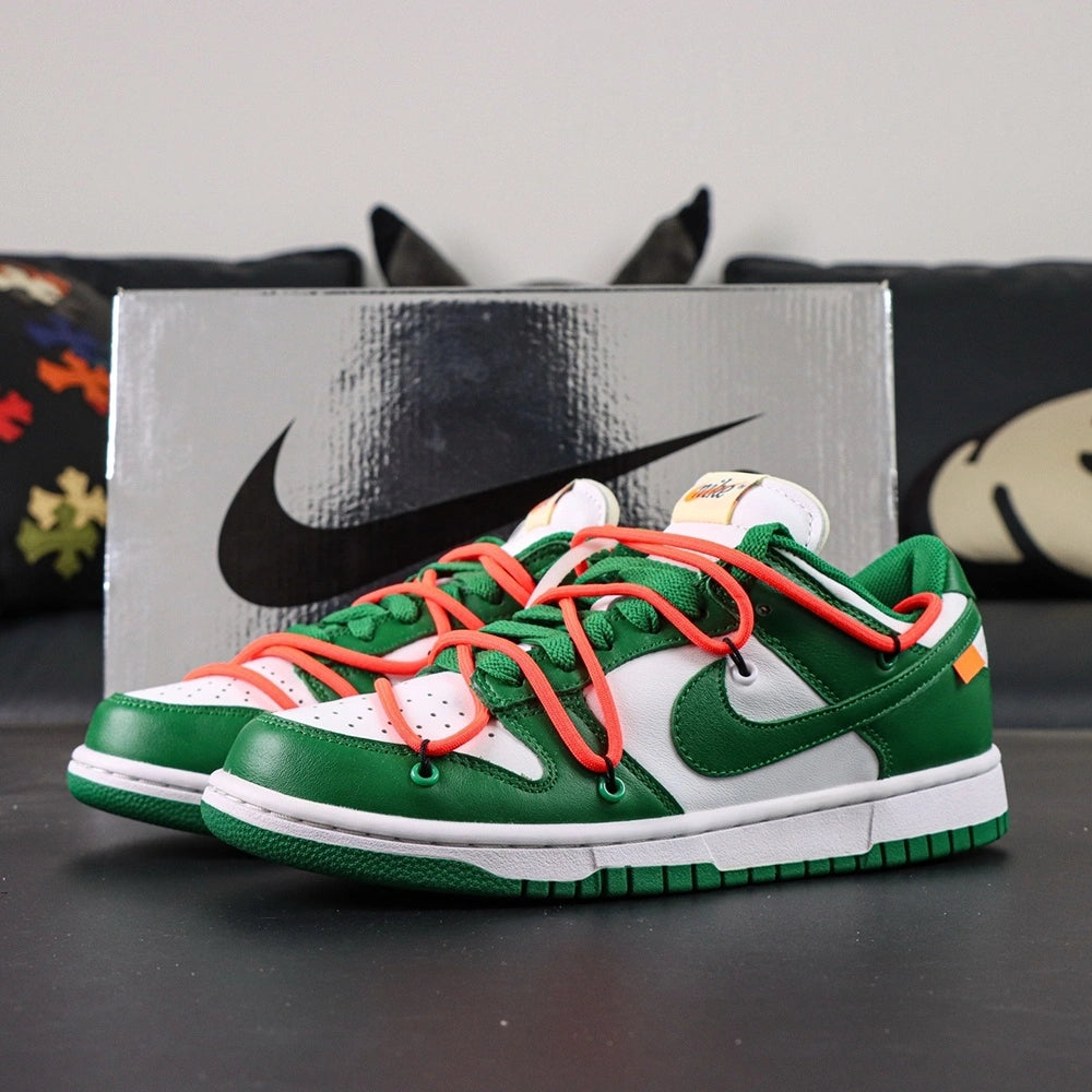 Off-White x Dunk Low 'Pine Green'