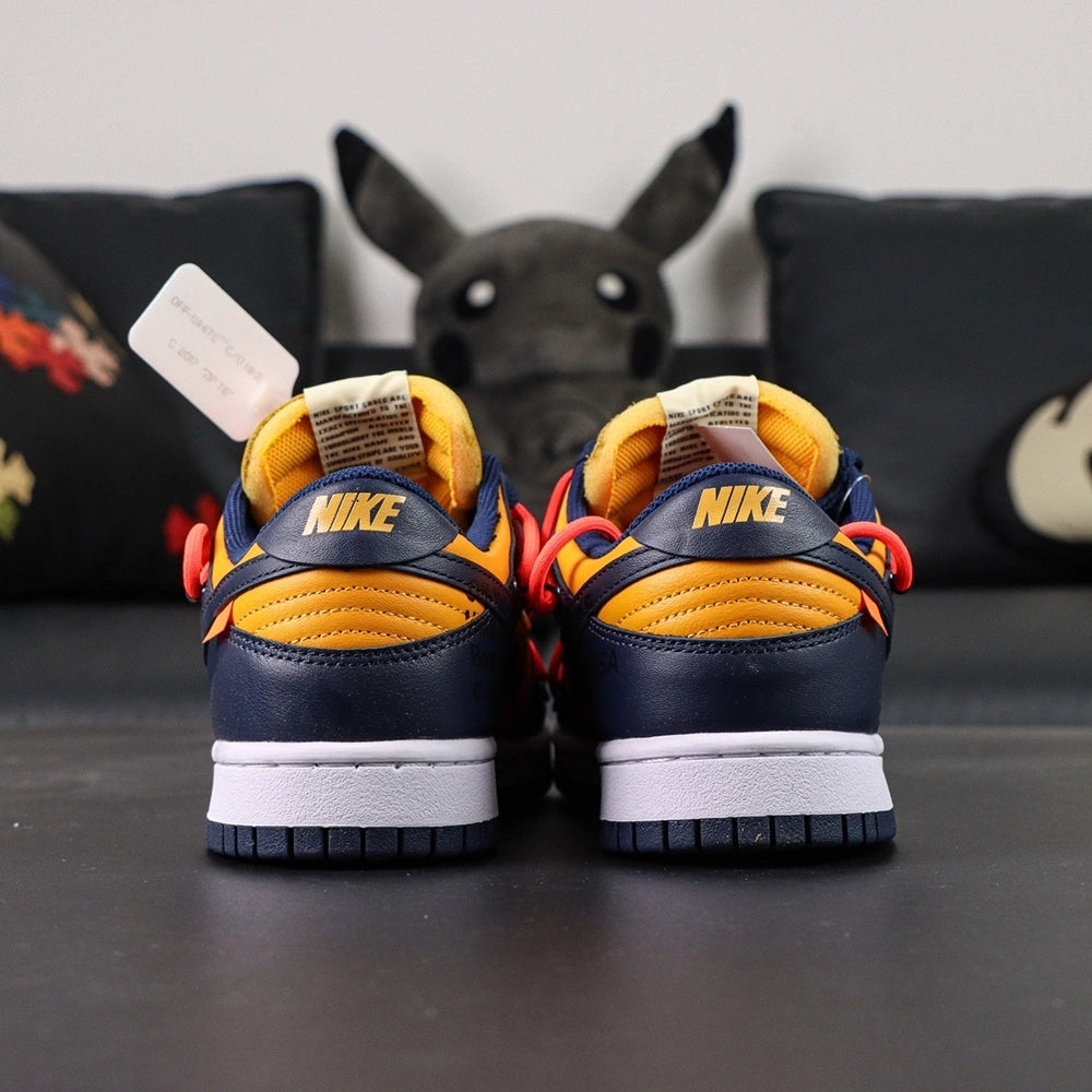 Off-White x Dunk Low 'University Gold' 2019