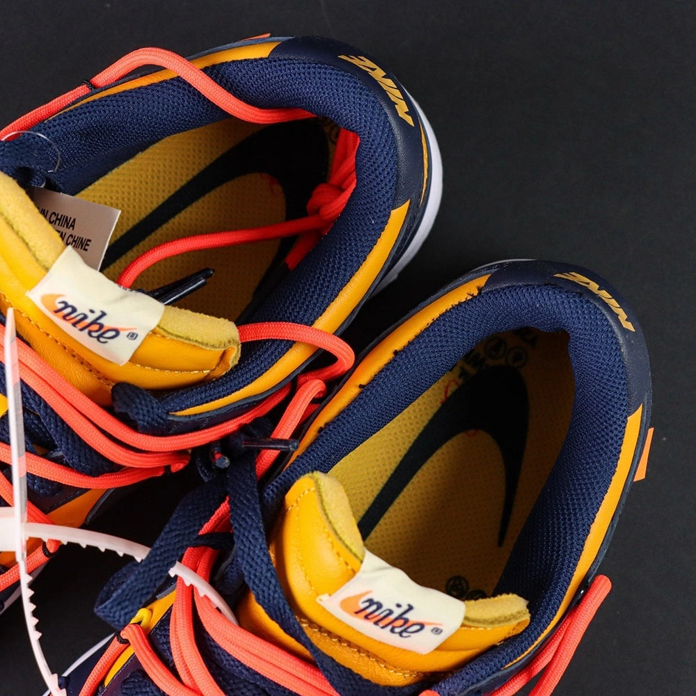 Off-White x Dunk Low 'University Gold' 2019