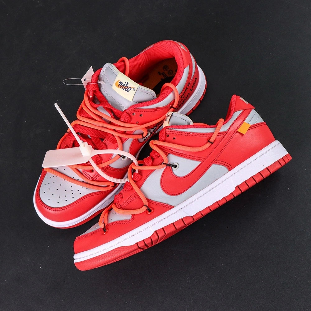 Off-White x Dunk Low 'University Red'