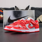 Off-White x Dunk Low 'University Red'