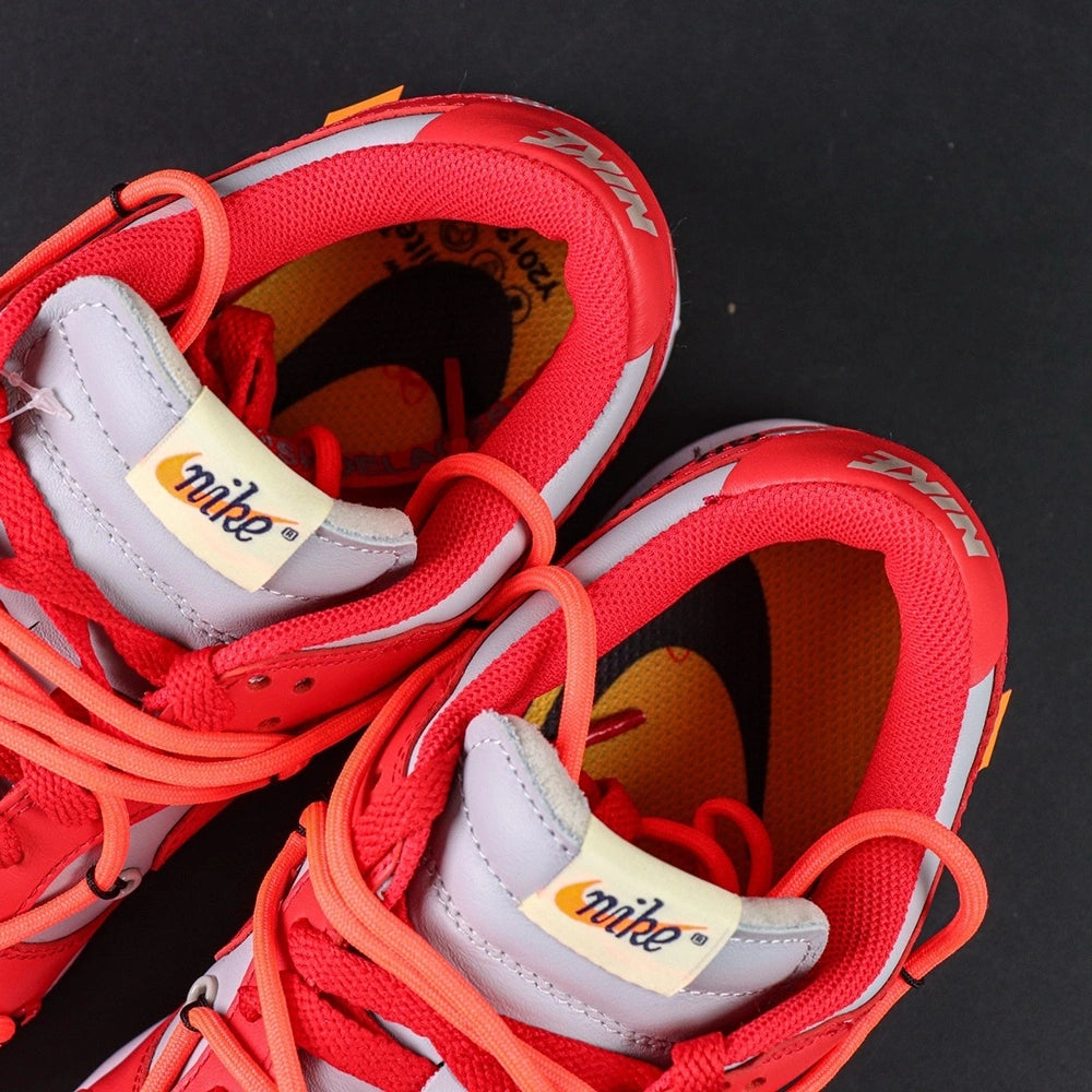 Off-White x Dunk Low 'University Red'