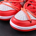 Off-White x Dunk Low 'University Red'