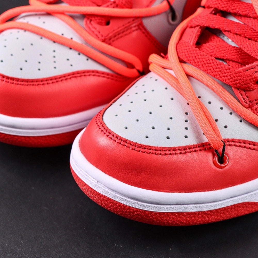 Off-White x Dunk Low 'University Red'