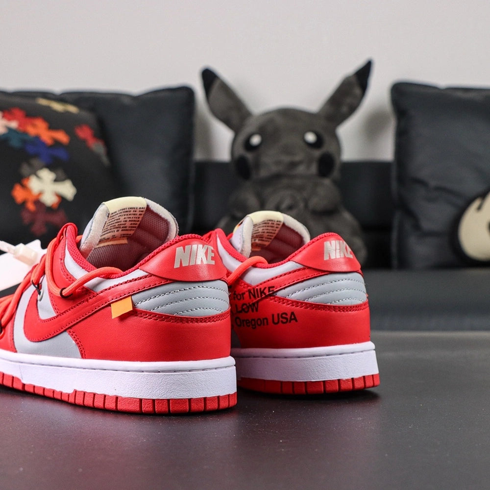 Off-White x Dunk Low 'University Red'