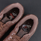 Supreme x Air Force 1 Low Box Logo Baroque Brown - pair three quarter view lateral Supreme badge Pikachu