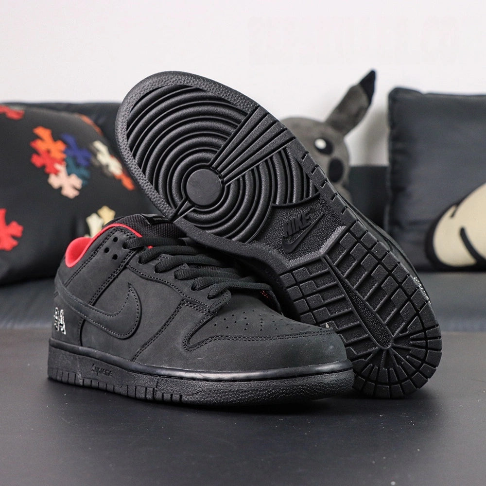 Sup x Dunk Low SB 'Black' 2025