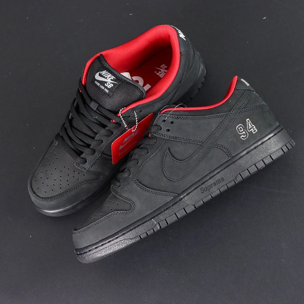 Sup x Dunk Low SB 'Black' 2025