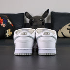 Sup x Dunk Low SB 'White Metallic Silver' 2025