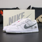 Sup x Dunk Low SB 'White Metallic Silver' 2025
