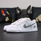 Sup x Dunk Low SB 'White Metallic Silver' 2025