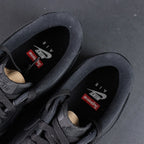 Supreme x Air Force 1 Low Box Logo Black - full black outsole bottom pair Pikachu
