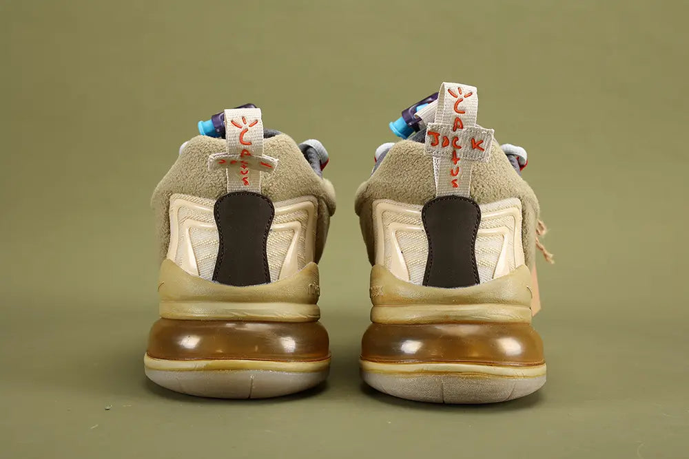 Air Max 270 React Cactus Jack Light Cream Starfish CT2864-200 - Detail 2
