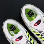 Undefeated x Air Max 95 Geo Exclusive NYC Neon 2025 — sole and side view