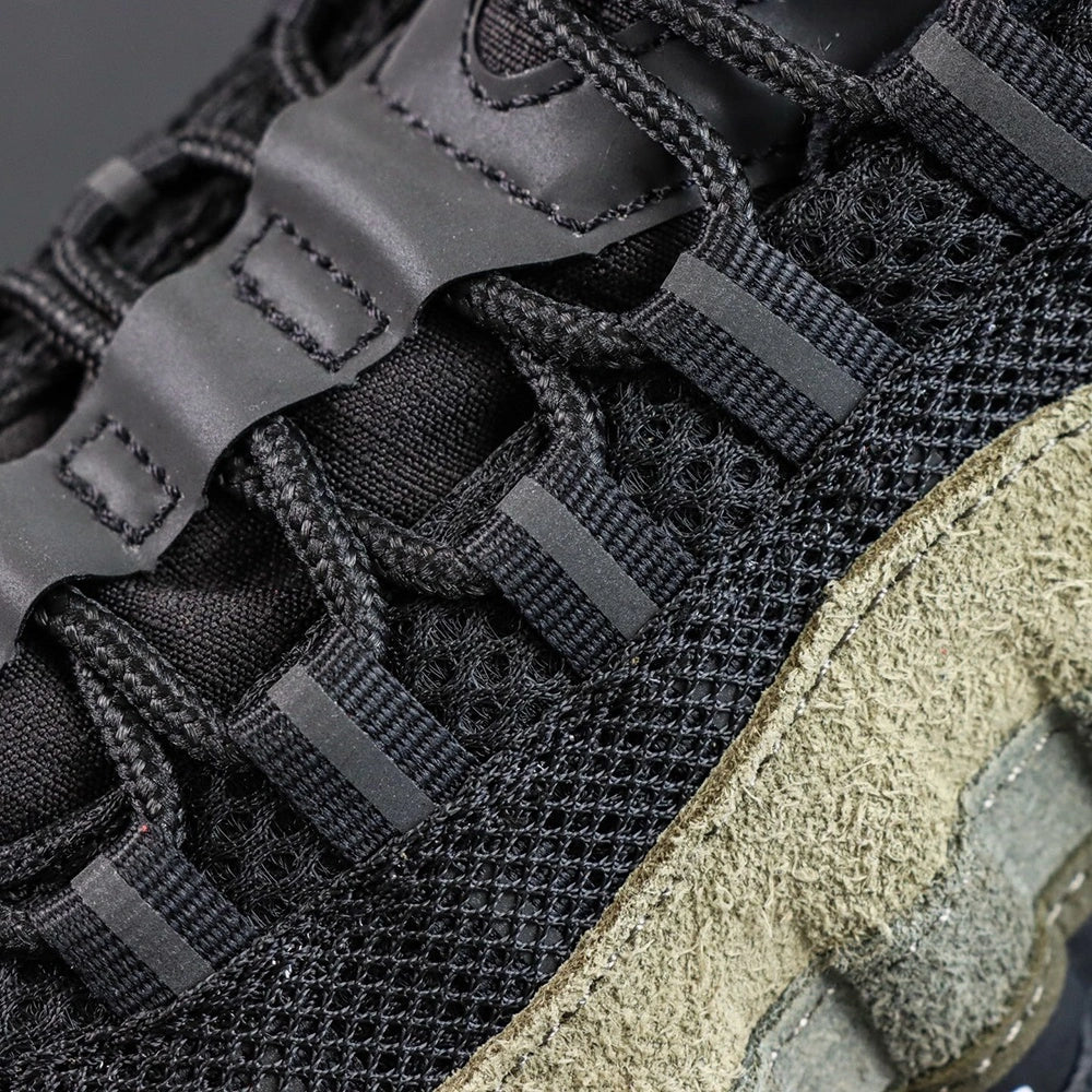 Undefeated x Air Max 95 Medium Olive 2025 — sole view