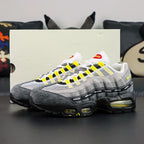 Undefeated x Air Max 95 Yellow 2025 — lateral side single view