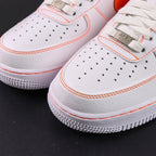 Vlone x NikeLab Air Force 1 Vlone White - full white outsole bottom pair orange Air unit Pikachu