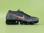 WMNS Air Vapormax Flyknit Explorer Dark — toe box top-down close-up