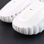 Wmns Mind 001 Mule Summit White 2026 - Side profile with classic orange box