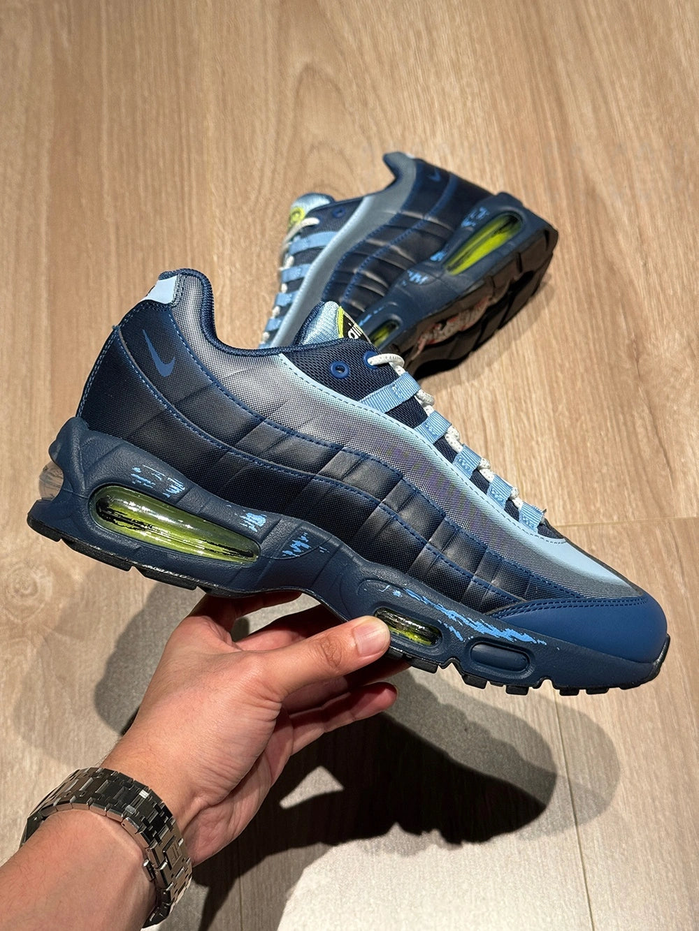 Yu-Gi-Oh x Air Max Muscle 95 QS Joey 2025 — outsole bottom view