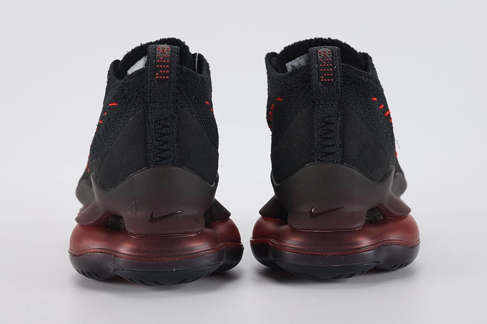 Air Max Scorpion Flyknit Bred Black University Red - Detail 3