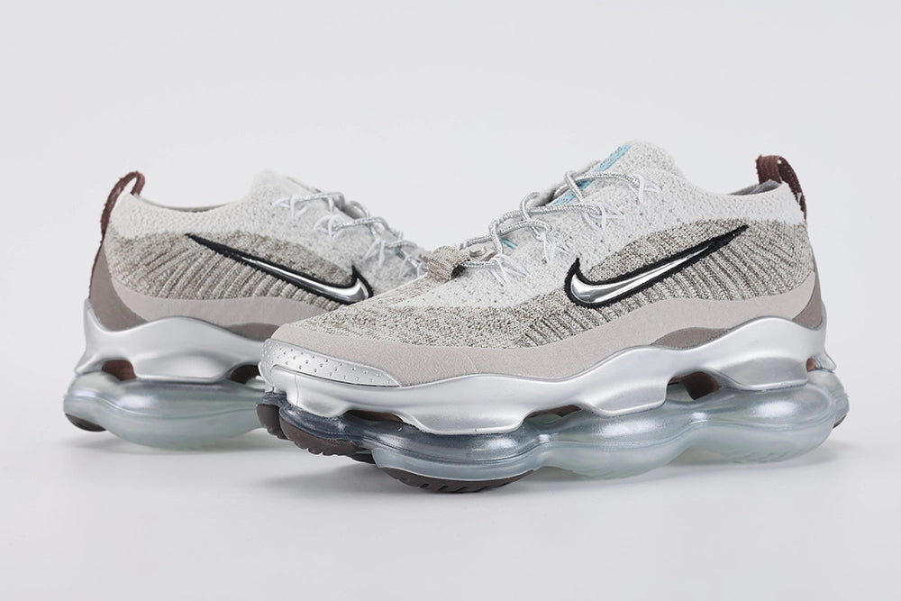 Air Max Scorpion Flyknit Gaiter Light Bone Metallic Silver - Detail 1