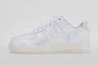 CLOT x Air Force 1 1WORLD - Toe Box Brocade Detail