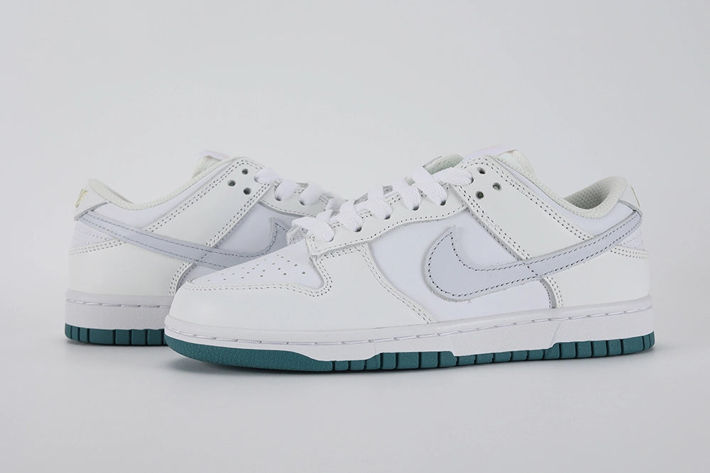 Dunk Low GS ‘White Grey Teal’ - image 8