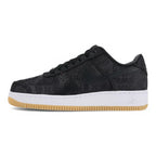 Fragment Design x CLOT x Air Force 1 Black Silk - Pair View