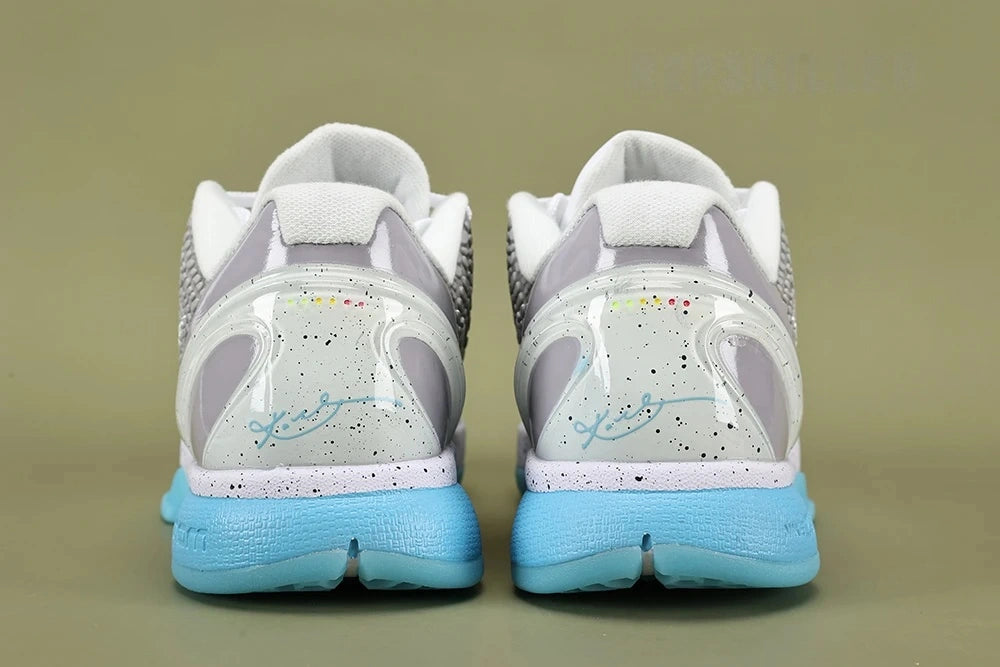 Kobe 6 White Blue Grey New Sneakers - image 4