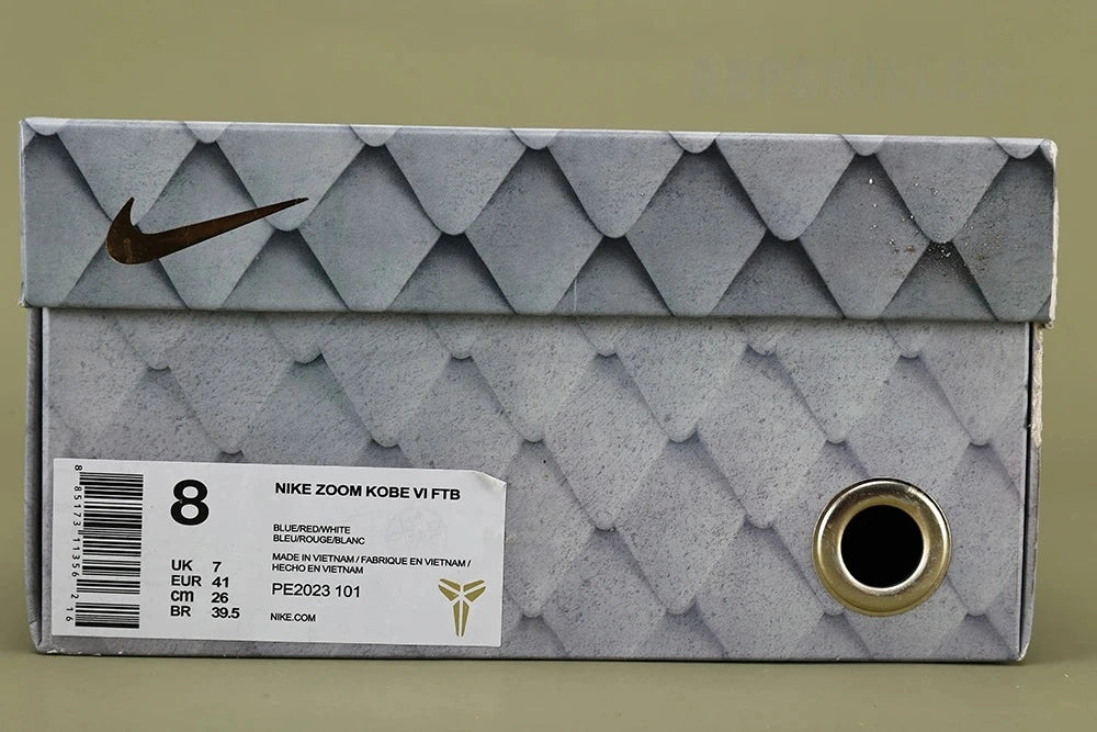 Kobe 6 White Blue Grey New Sneakers - image 6