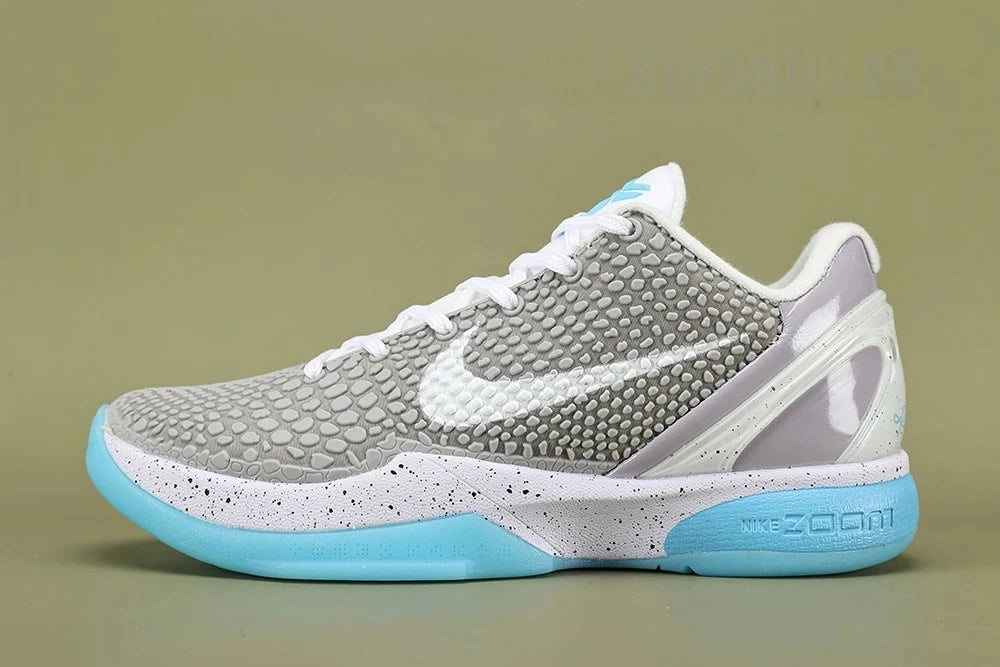 Kobe 6 White Blue Grey New Sneakers - image 7