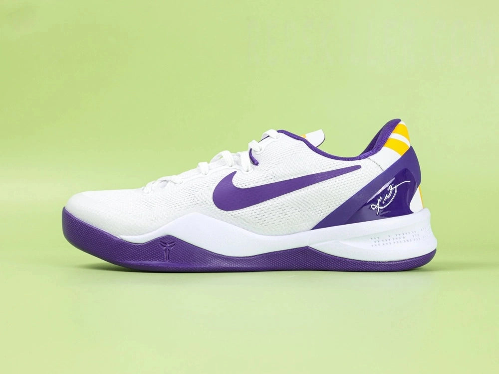 Kobe 8 Protro White / Court Purple - image 2