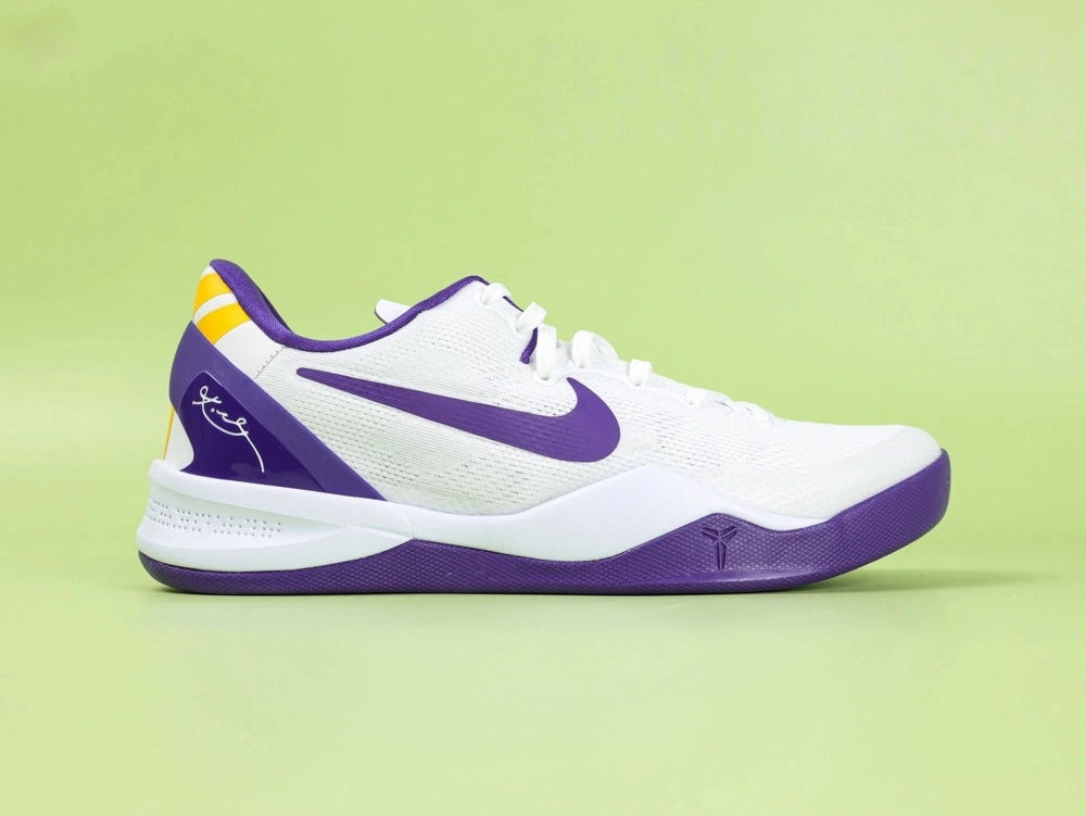 Kobe 8 Protro White / Court Purple - image 3