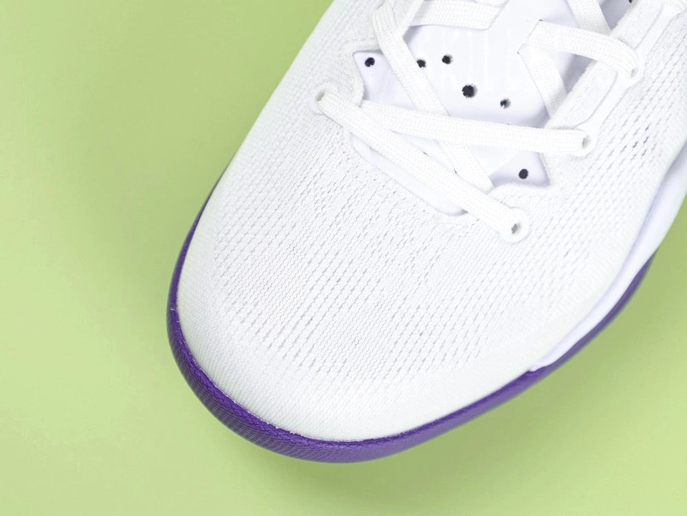 Kobe 8 Protro White / Court Purple - image 7