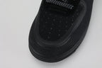 Off-White x Air Force 1 Low Black - Pair Heel View