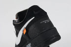 Off-White x Air Force 1 Low Black - AIR Midsole Detail