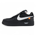 Off-White x Air Force 1 Low Black - Side Profile Clean