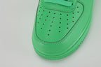 Off-White x Air Force 1 Low Brooklyn - Heel Swoosh Detail